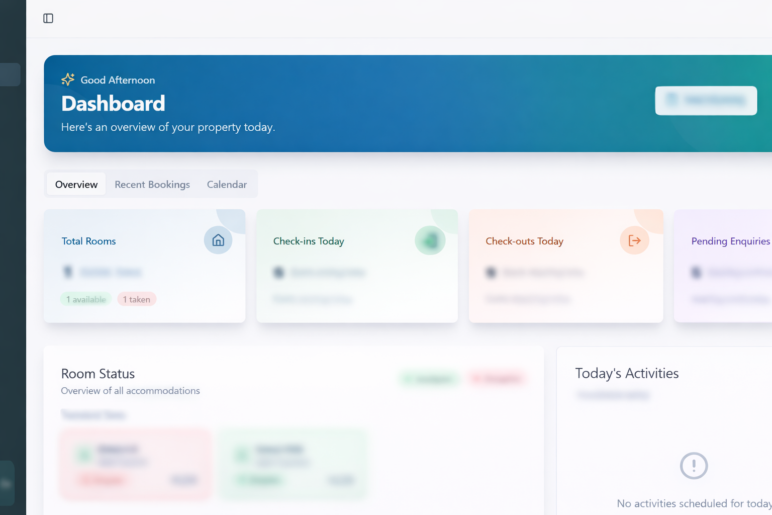Resort Management Portal